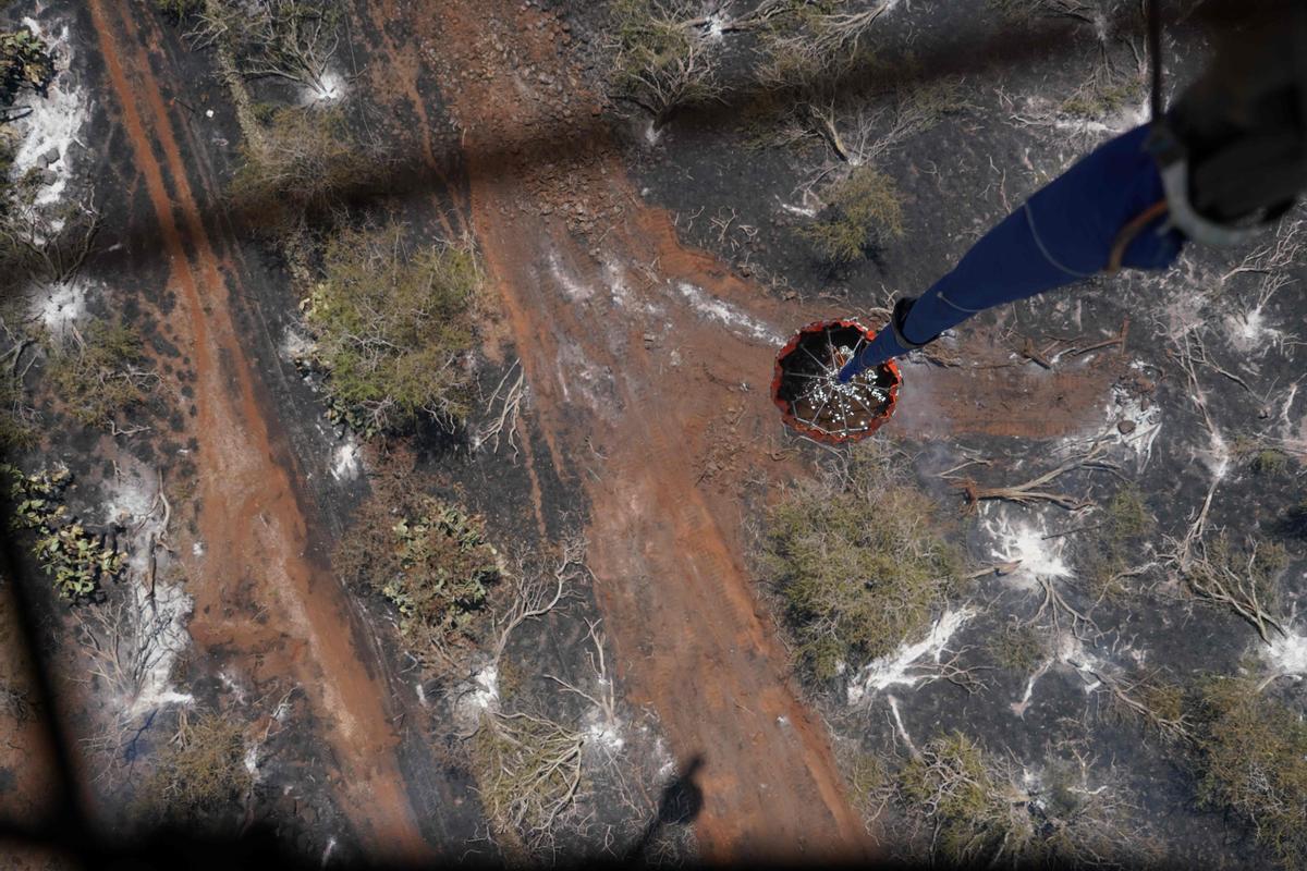 El fuego destruye la localidad de Lahaina, en Hawái