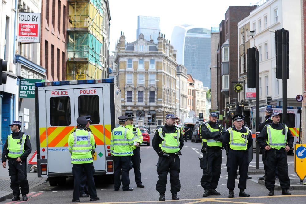 Las imágenes del atentado terrorista en Londres.