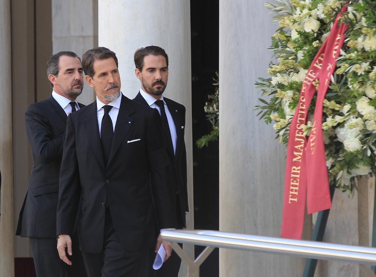 Funeral del rey Constantino de Grecia en Atenas