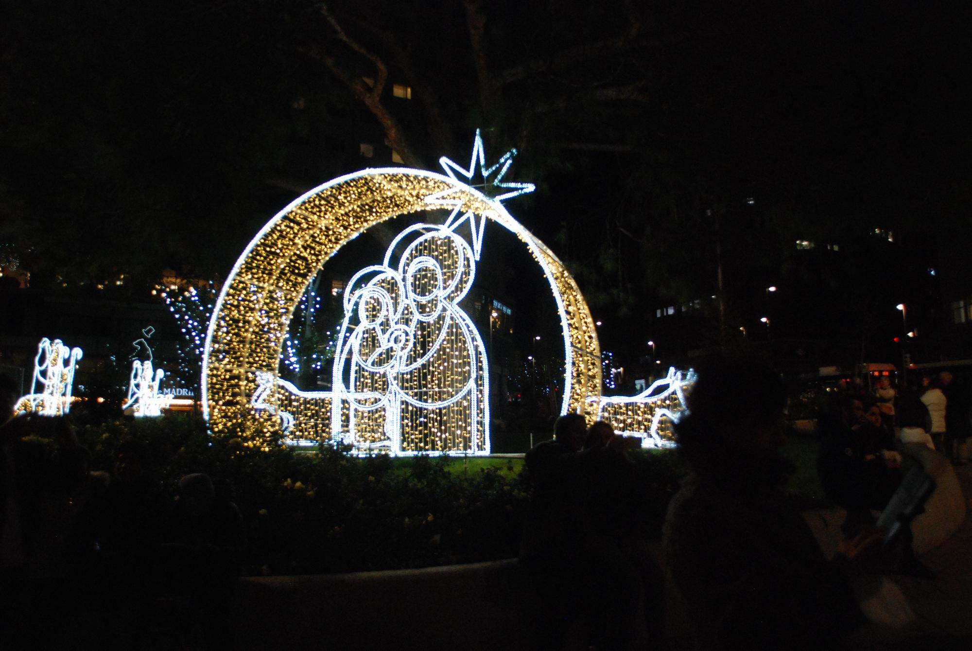 En imágenes: así son las luces de Navidad en Madrid