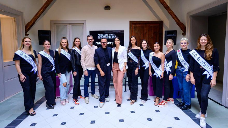 Presentación de los aspirantes de las galas del Carnaval de Las Palmas de Gran Canaria 2024.