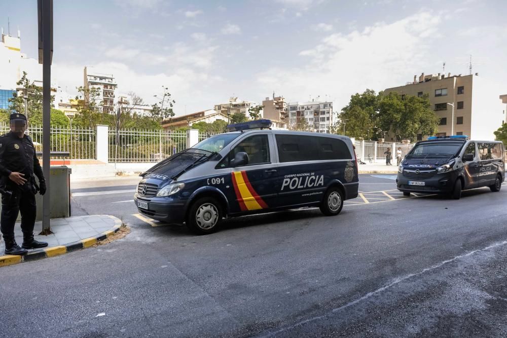 Desalojan el centro social Ca ses Mopis de Palma