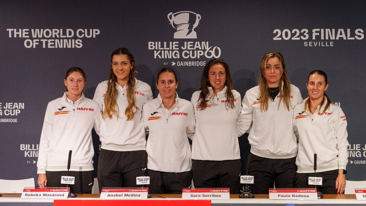 La selección española para la Billie Jean King Cup 2023