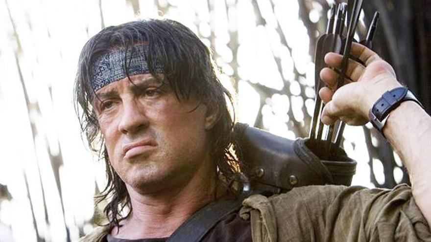 Sylvester Stallones es Rambo.