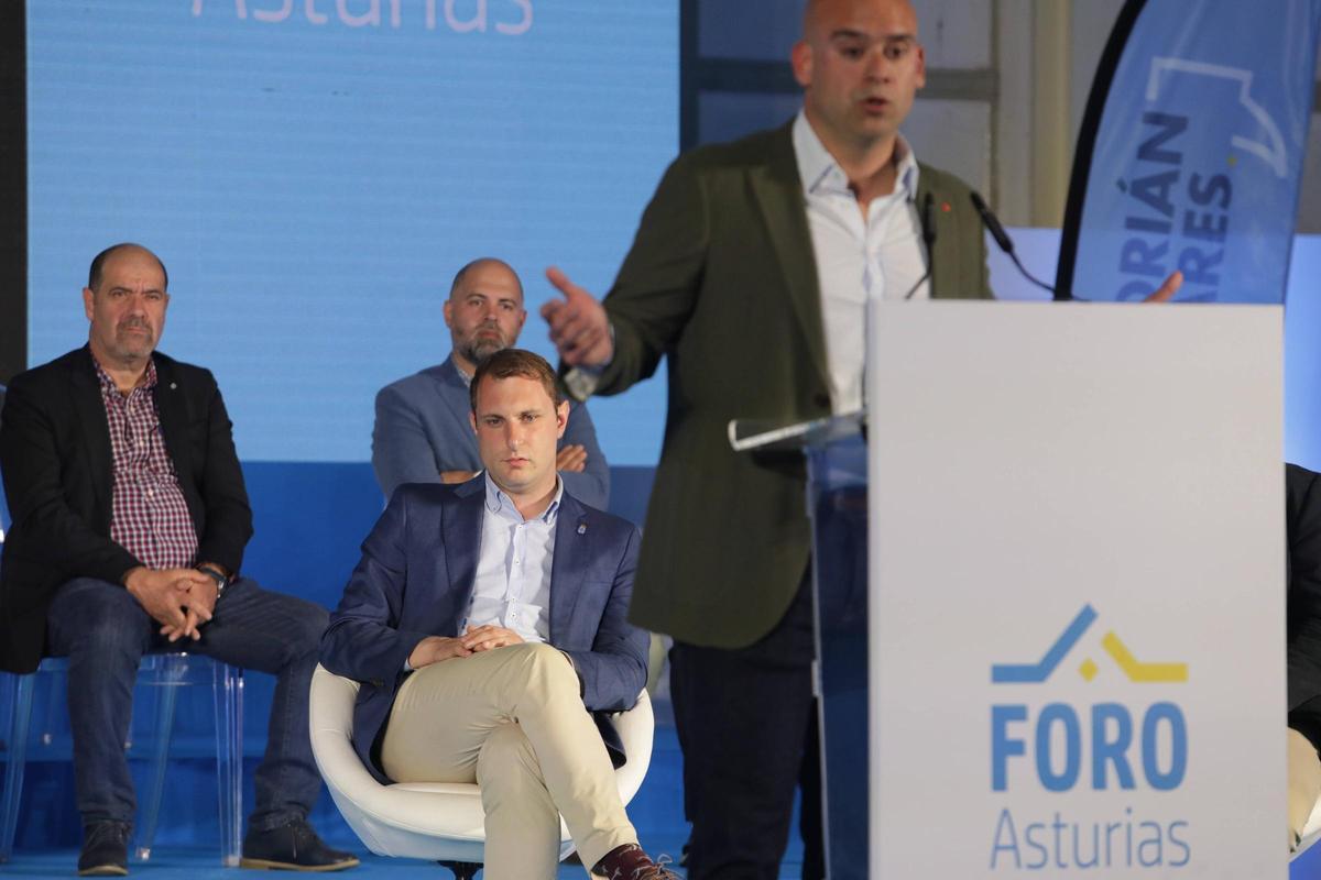 El cierre de campaña de Foro en Gijón, en imágenes