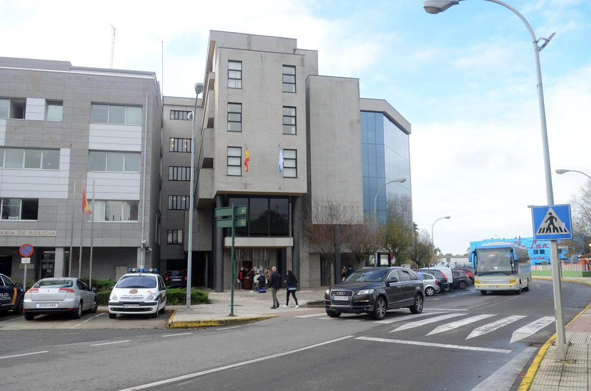 Edificio judicial de Vilagarcía.