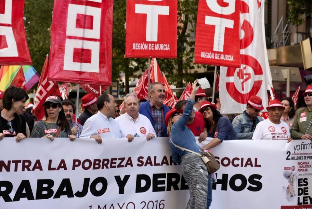 Manifestación del 1 de Mayo en Murcia