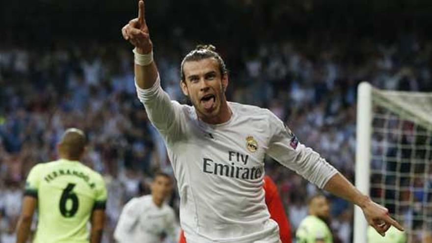 Gareth Bale, durante un partido del Real Madrid.