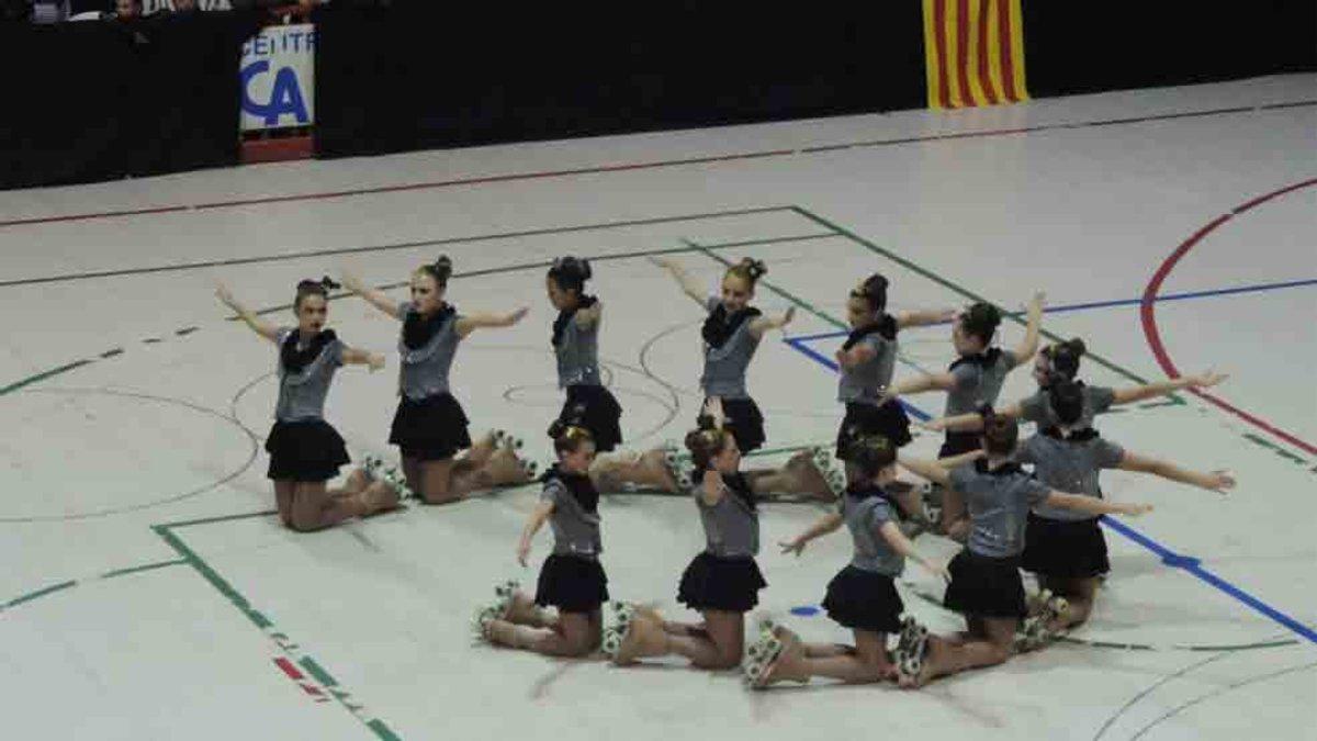 Patinaje de élite en el Festival de Ripoll