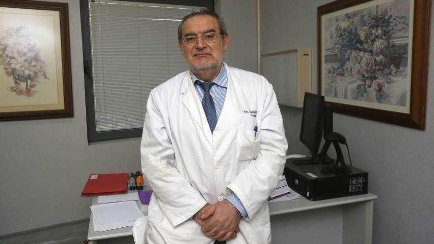 El doctor Castellanos, en una foto de 2015. // Ricardo Grobas