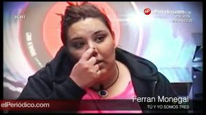 La jove Lorena, concursant de ’Gran hermano’ (Tele 5)