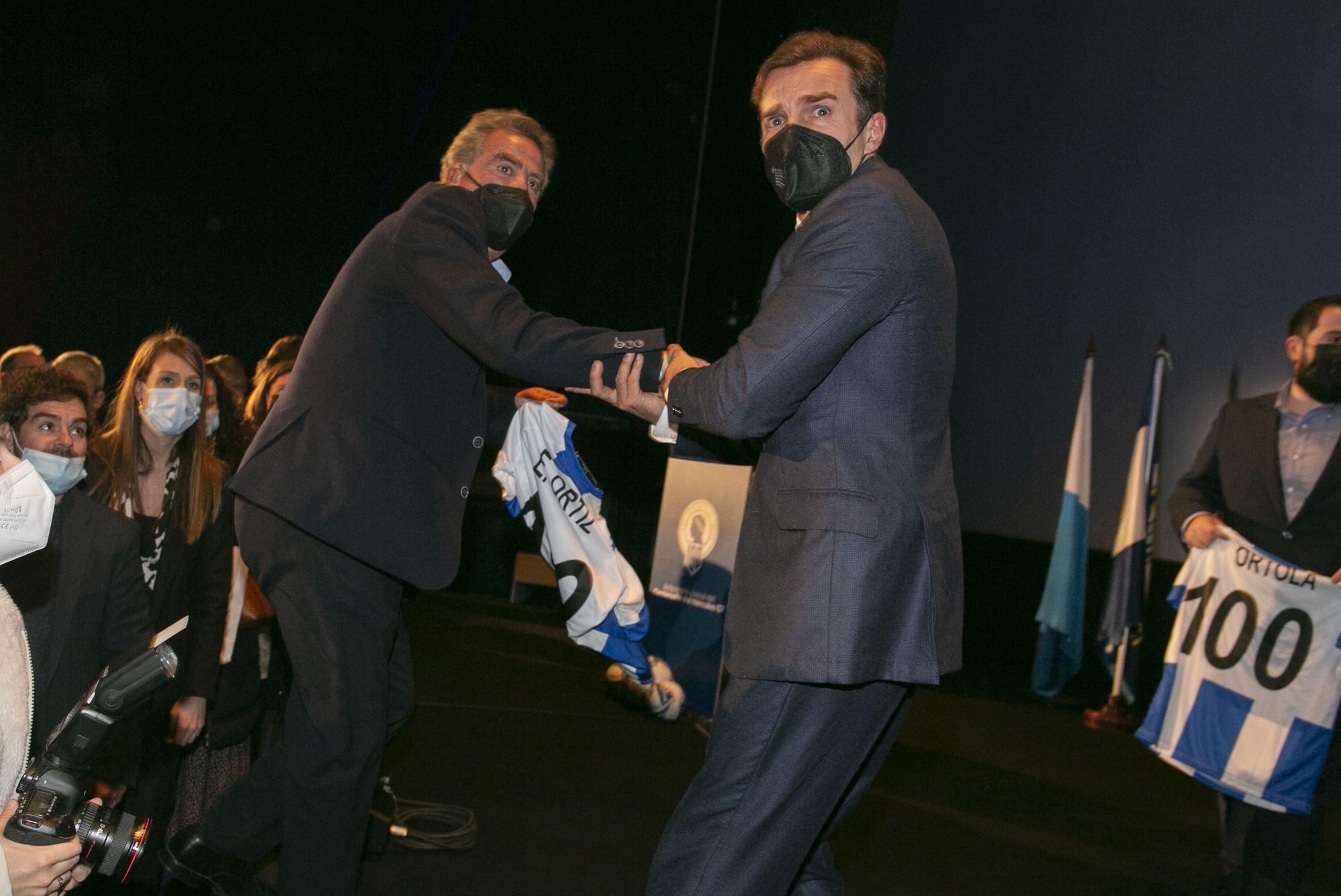 Gala presentación actos del centenario del Hércules CF