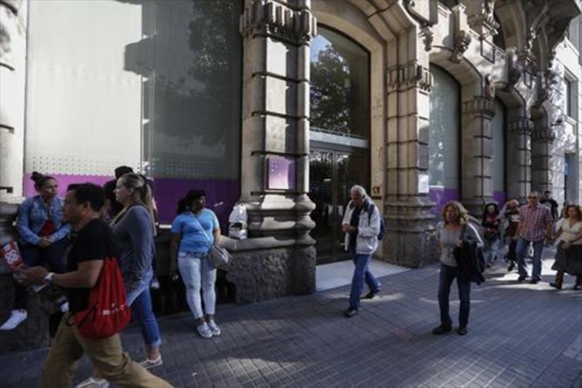 Seu de l’Agència Tributària de Catalunya, a Barcelona. Seu de l’Agència Tributària de Catalunya, a Barcelona.