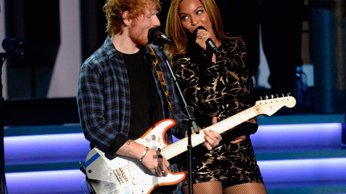 Beyoncé y Ed Sheeran