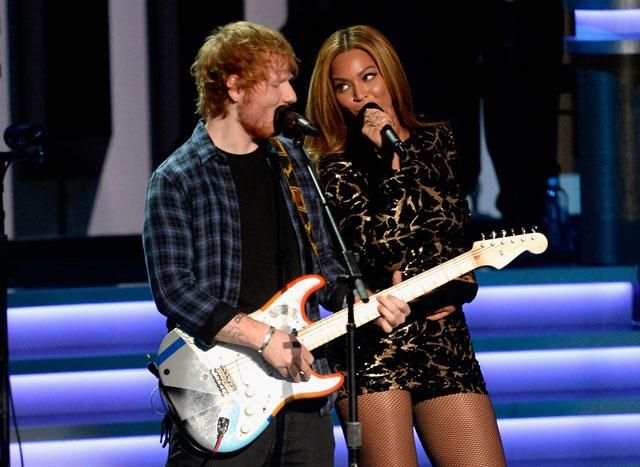 Beyoncé y Ed Sheeran