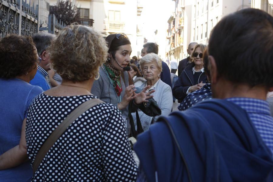 Turistas en Zamora antes de Los Santos