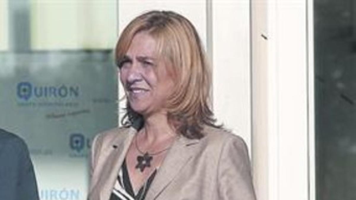 La infanta Cristina, el pasado 25 de septiembre en Madrid.