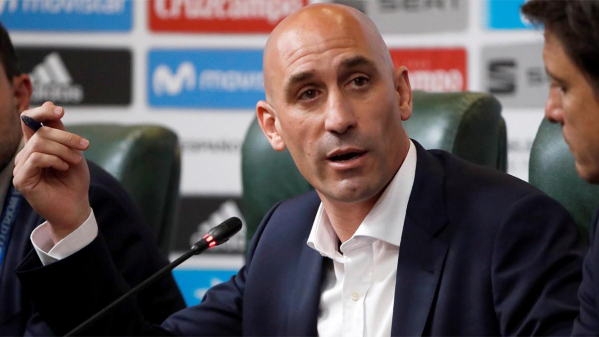 Luis Rubiales, presidente de la RFEF