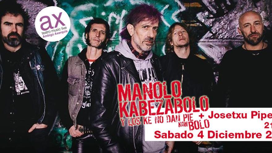 Manolo Kabeza Bolo en concierto