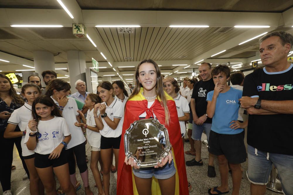 María Perelló: Un recibimiento de campeona