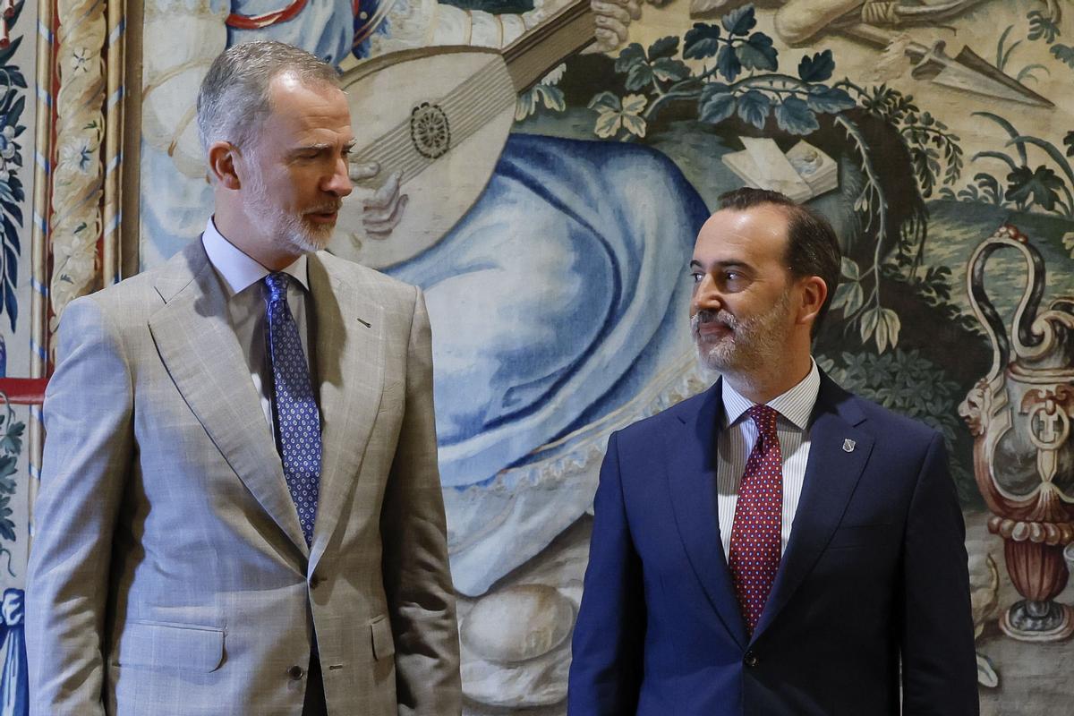 FOTOS | El Rey recibe en audiencia a las autoridades de Baleares