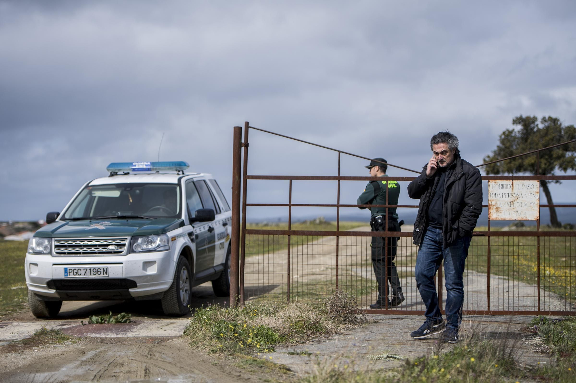 Galería | Localizan un cuerpo sin vida en una zona rural de Hinojal, donde se buscaba a Vicente