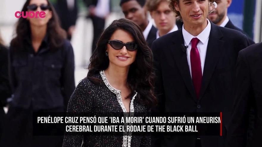 Penélope Cruz se sincera sobre lo que sufrió con su neurisma cerebral: "Pensé que iba a morir"