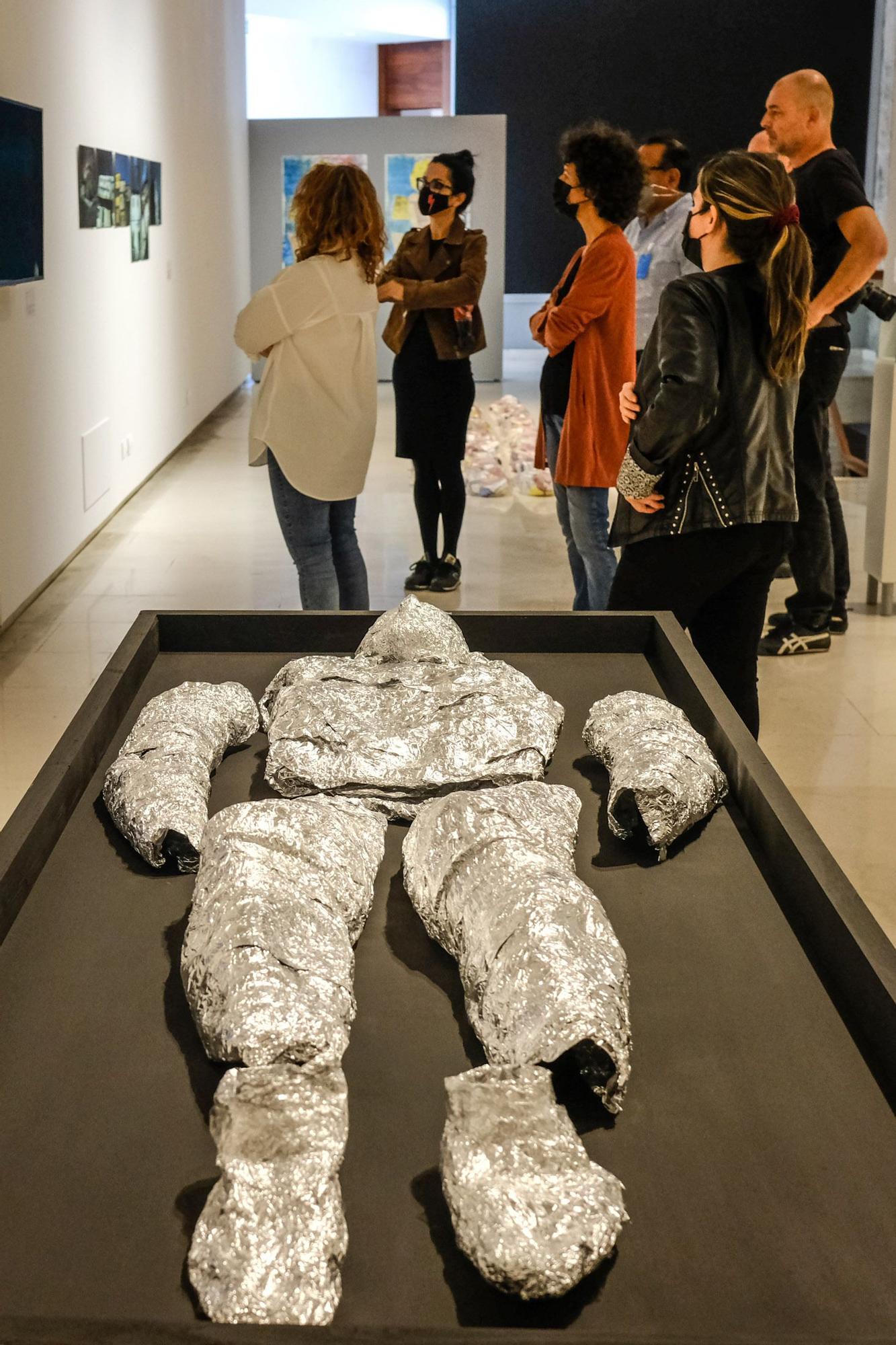 Exposición de la Bienal NoMade en el Castillo de La Luz