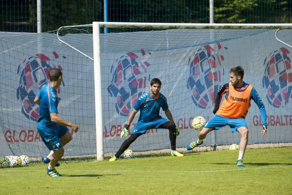 Entrenamiento del Real Oviedo