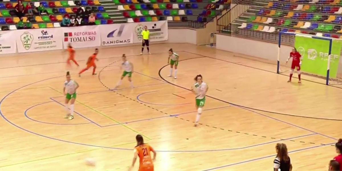 El Joventut d'Elx sufrió una cruel derrota ante Burela