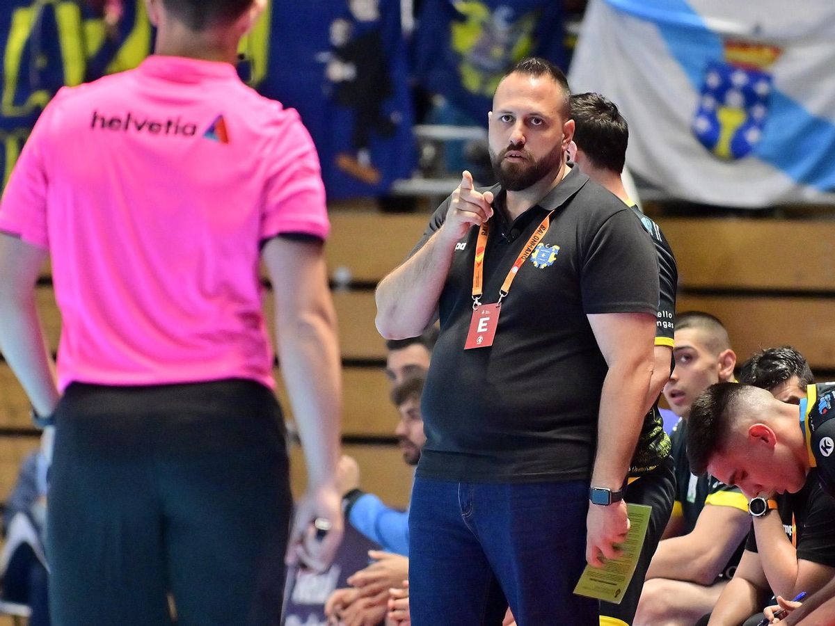 Nacho Moyano en el partido de cuartos de final de Copa del Rey ante el Logroño.