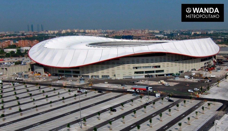 El nou estadi de l'Atlético de Madrid