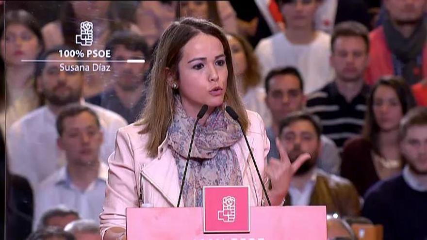 Estela Goikoetxea, telonera de Susana Díaz, dimite por mentir en su curriculum