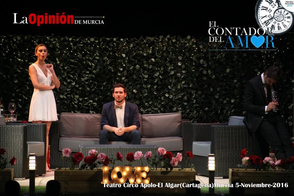 Obra de teatro "El contador del amor" en el Teatro