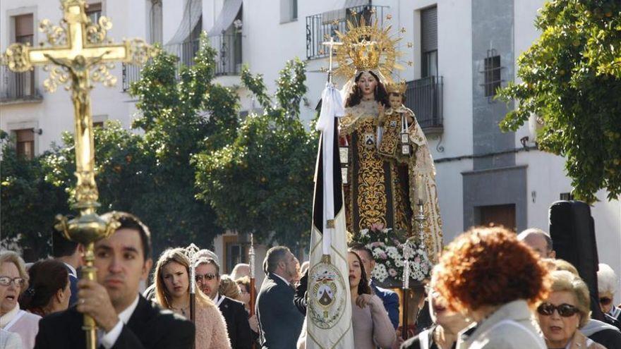 Procesión de la Virgen del Carmen de Puerta Nueva en una imagen de archivo.
