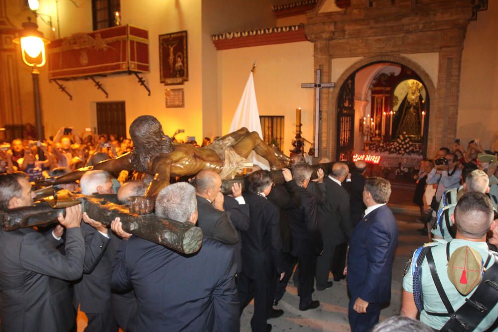 Vía crucis con el Cristo de la Buena Muerte