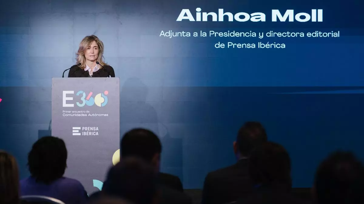 Ainhoa Moll: "Hemos de perfeccionar el equilibrio entre la unidad del país y la diversidad de sus territorios"