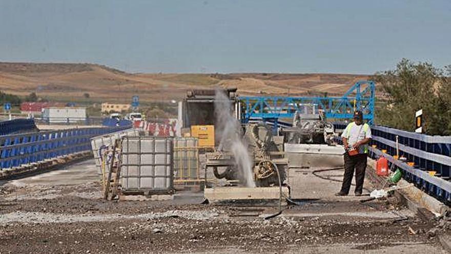 Inicio de las obras, en mayo.