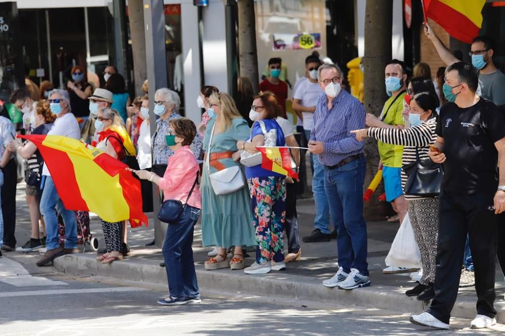 Manifestación contra el Gobierno de Sánchez