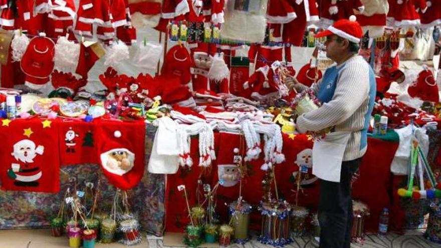 Mercado navideño en Federico Soto