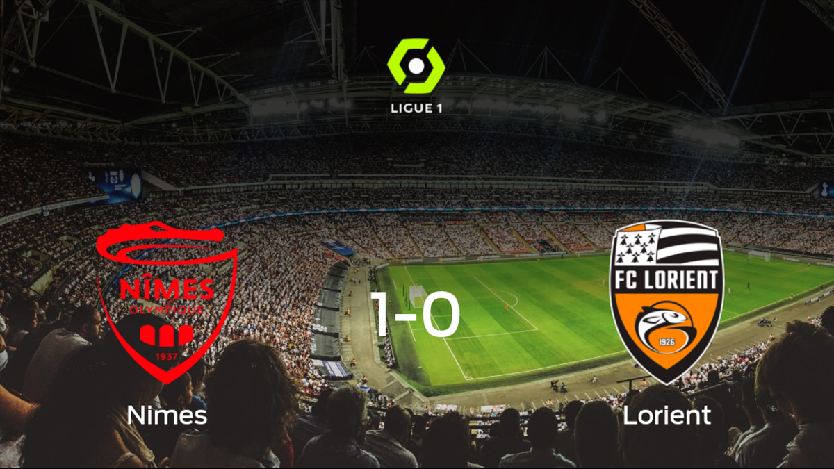 El Olimpique de Nimes suma tres puntos más ante el Lorient (1-0)