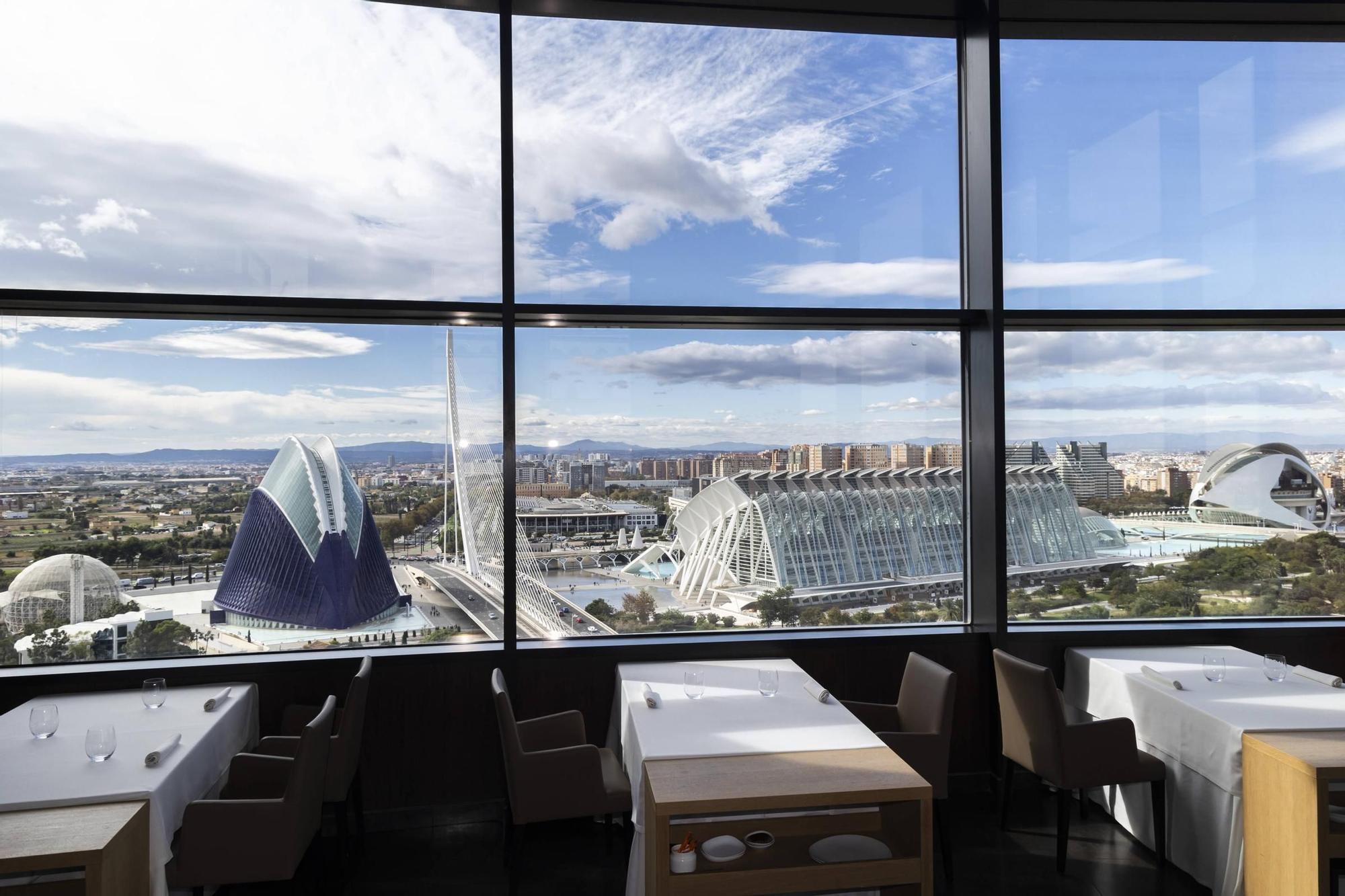 El restaurante Vertical de València, desde dentro