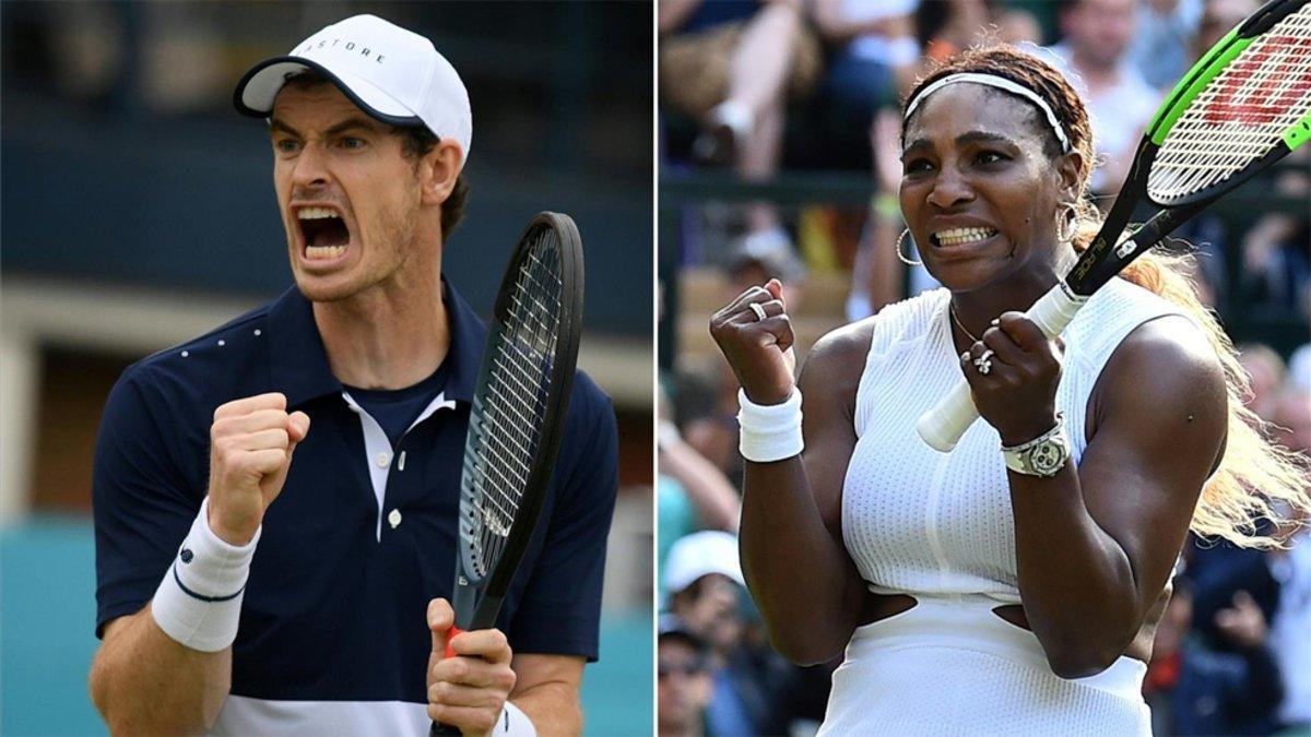 Murray y Serena, una 'pareja' de lujo