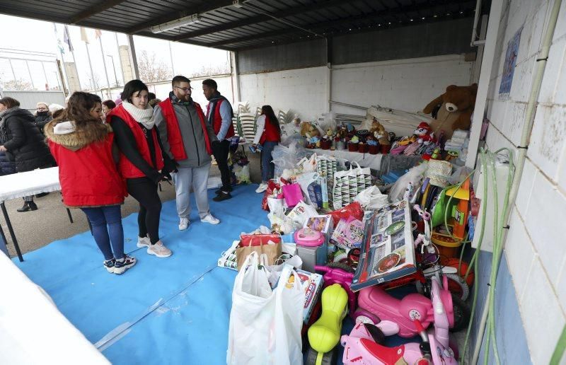 Partido solidario en el campo César Láinez