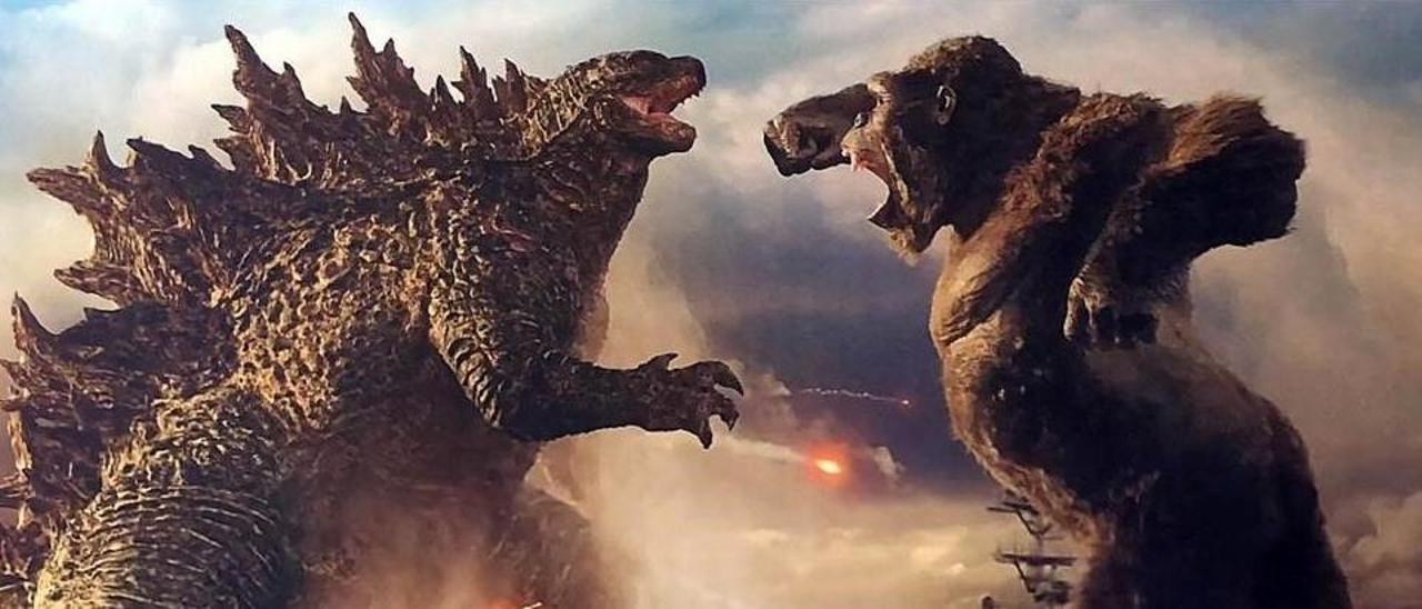 Un fotograma de ’Godzilla vs. King Kong’.