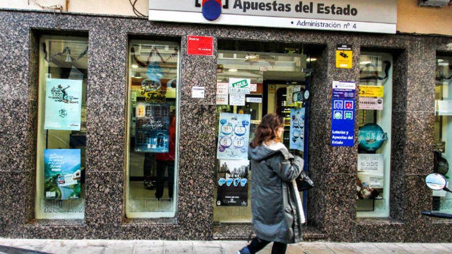 La administración de Lotería atracada esta mañana