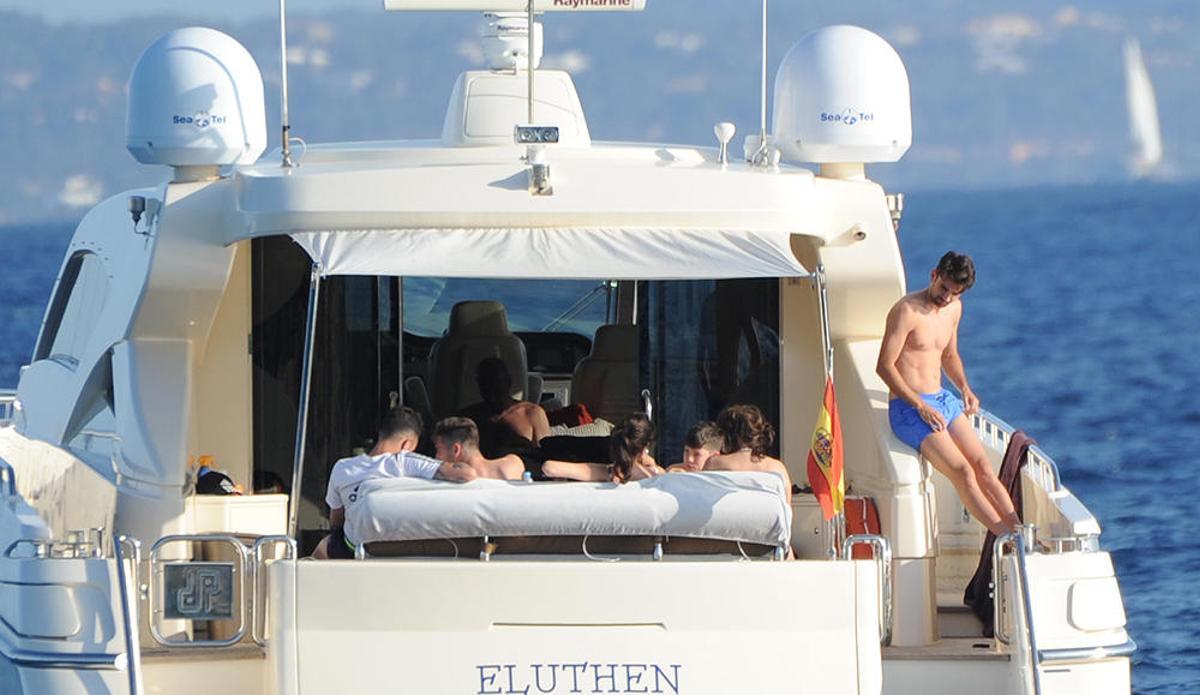 Zinedine Zidane, vacaciones en familia en Ibiza