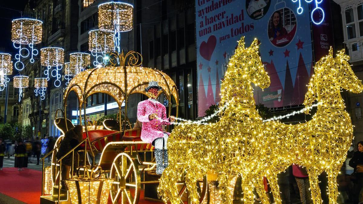 Una de las novedades de la Naviad de Vigo será la iluminación de Policarpo Sanz.