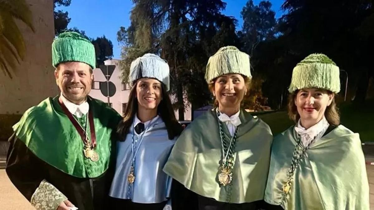 Los integrantes del grupo Fisiovet de la Universidad de Córdoba.