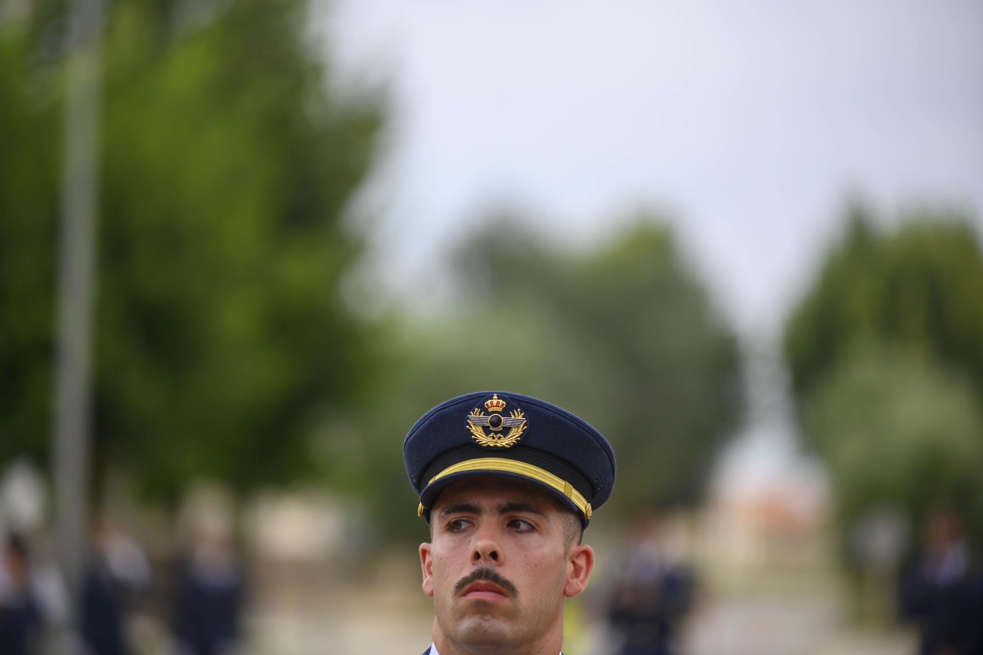 Las imágenes de la visita del rey Felipe VI en la Academia General del Aire de San Javier